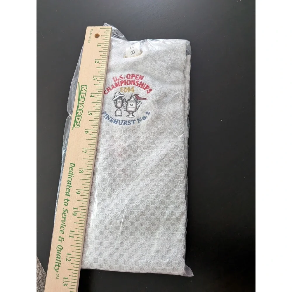 New‎ 2014 U.S. OPEN Member Commemorative Golf Bag Towel Pinehurst No.2